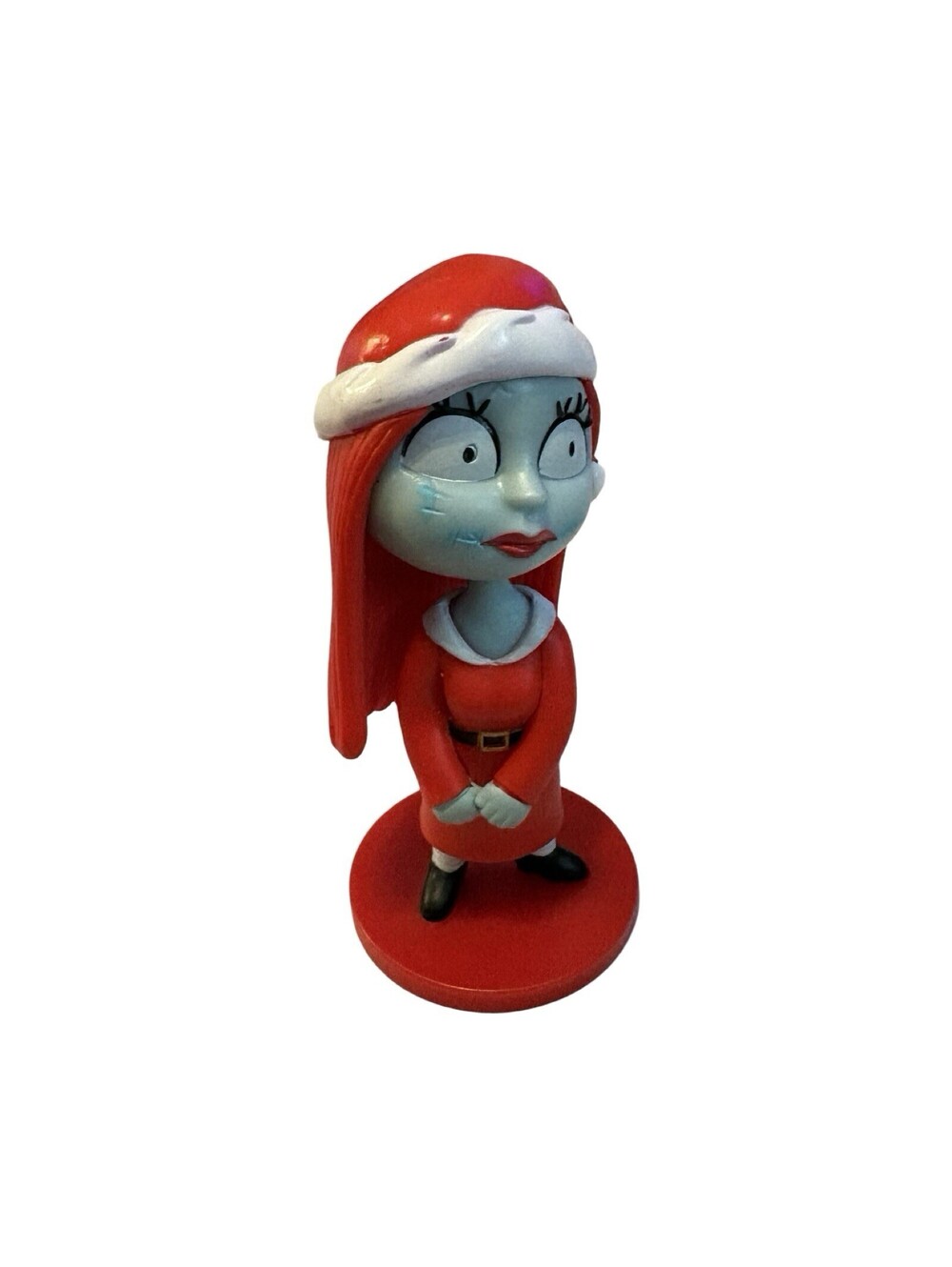 Sally In Mrs Claus Suit Disney Nightmare Before Christmas 3” Figure Pvc Toy